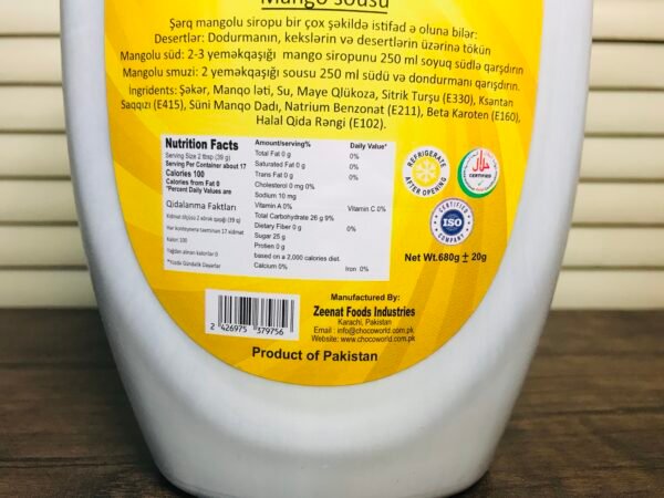 Mango Syrup 680 ML - Image 7