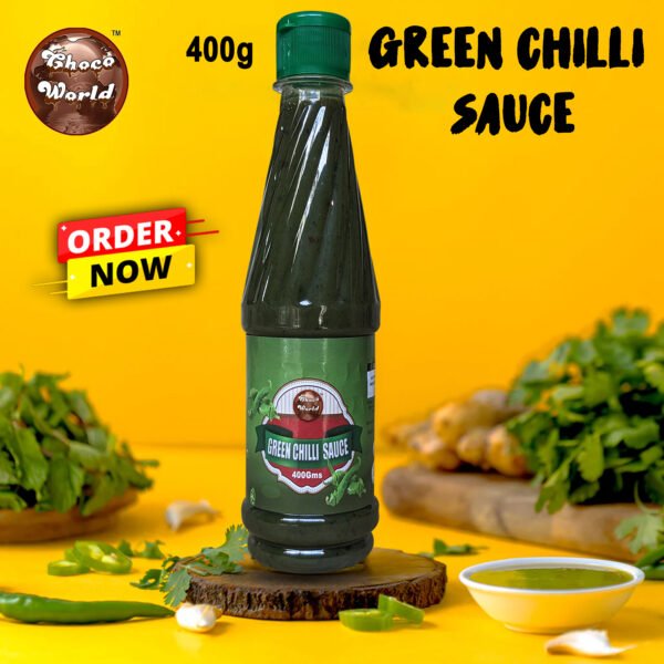 Green Chilli Sauce 400 Gram - Image 2