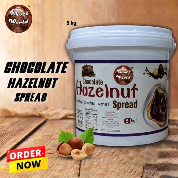 Chocolate Hazelnut Spread 5 KG Bucket - Image 2