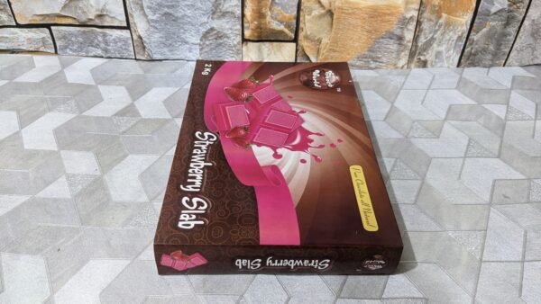 Strawberry Chocolate Slab 2 KG - Image 3