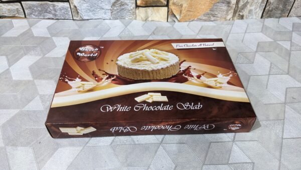 White Chocolate Slab 2 KG - Image 2