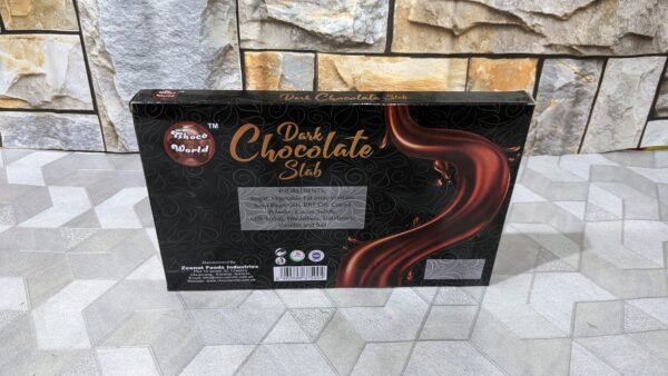 Dark Chocolate Slab 500 Gram - Image 3