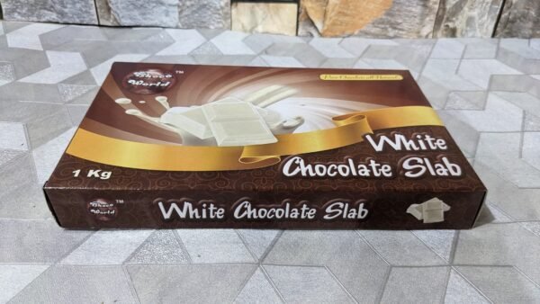 White Chocolate Slab 1 KG - Image 2