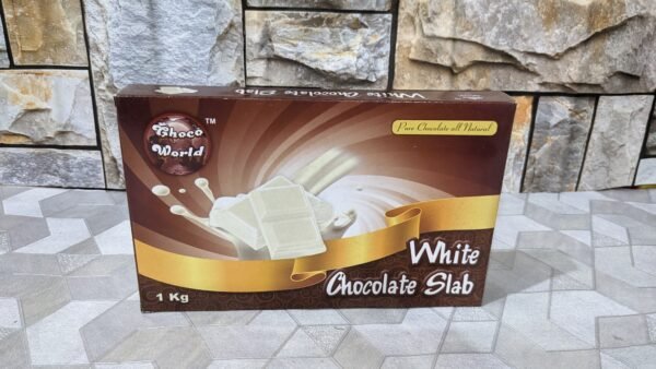 White Chocolate Slab 1 KG - Image 5