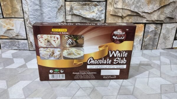 White Chocolate Slab 1 KG - Image 6