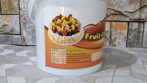 Fruit Cake Jell 5 KG Bucket - Image 4