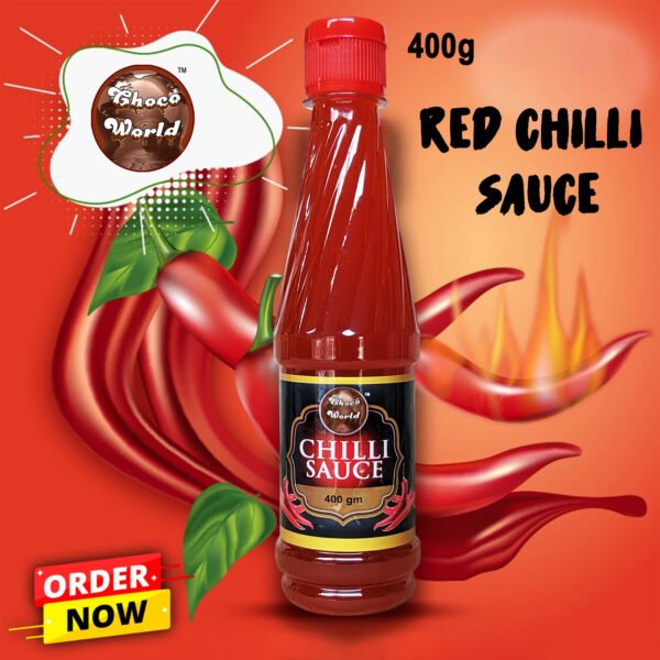 Red Chilli Sauce 400 Gram - Image 2