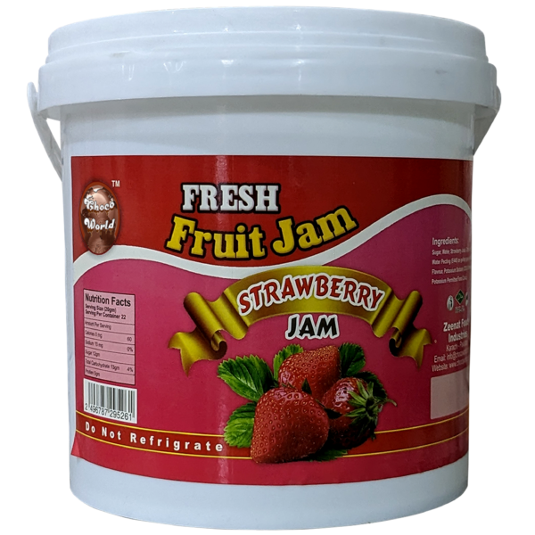 Strawberry Jam 5 KG Bucket