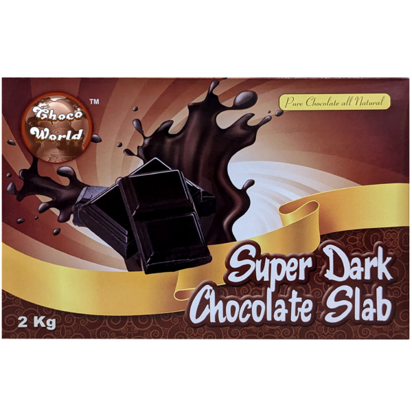 Super Dark Chocolate Slab 2 KG